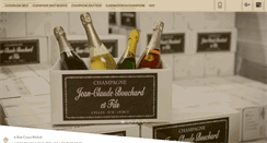 Desktop Screenshot of champagne-bouchard.com